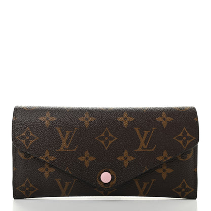 Louis Vuitton Monogram Josephine Wallet Rose Ballerine 1 of 9