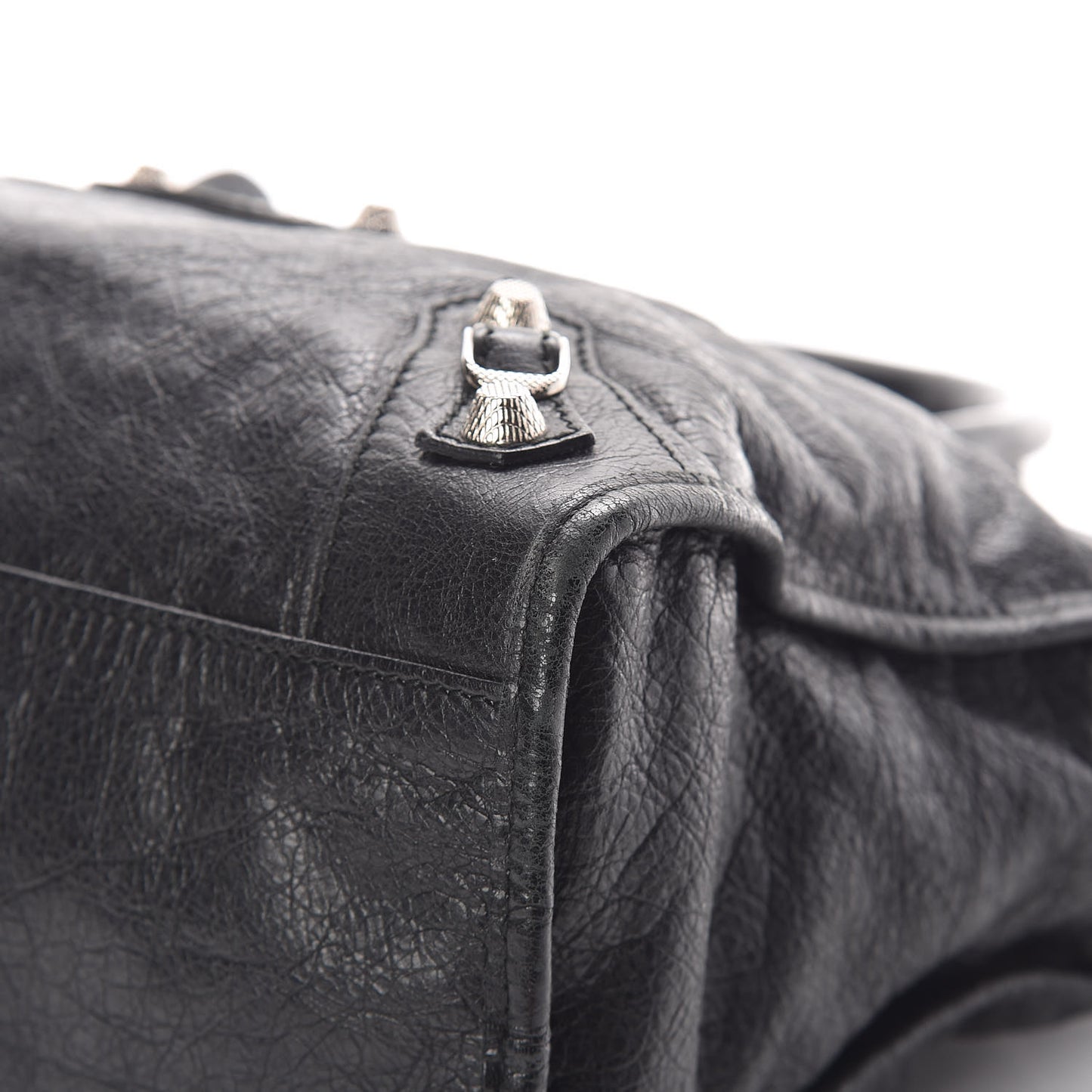 Agneau Giant 12 Silver Hardware City Black