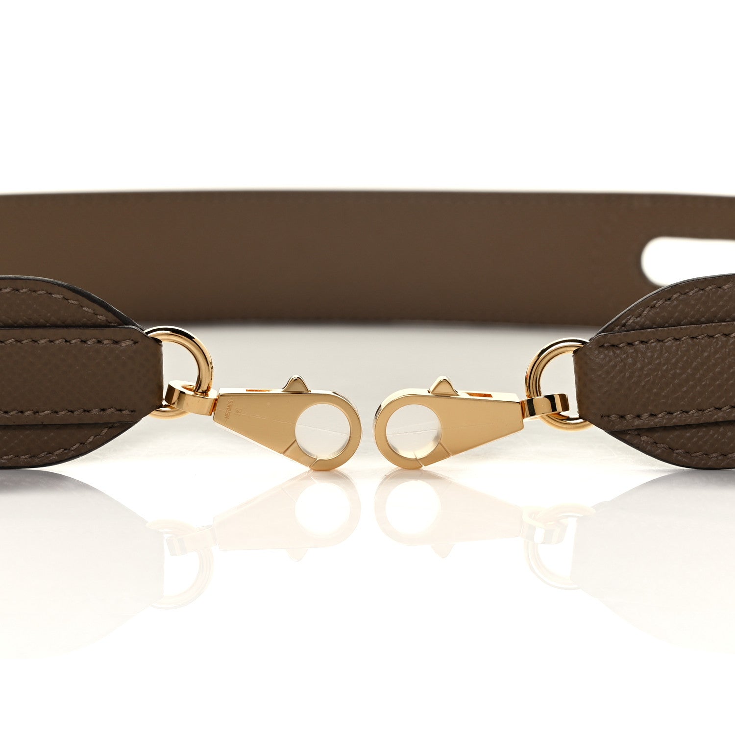 Hermes Epsom 35mm Harnachement Shoulder Strap Etoupe 6 of 7