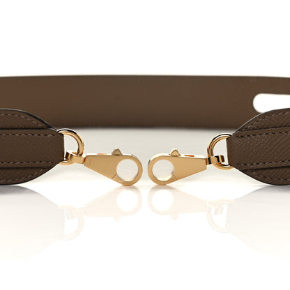 Hermes Epsom 35mm Harnachement Shoulder Strap Etoupe 6 of 7