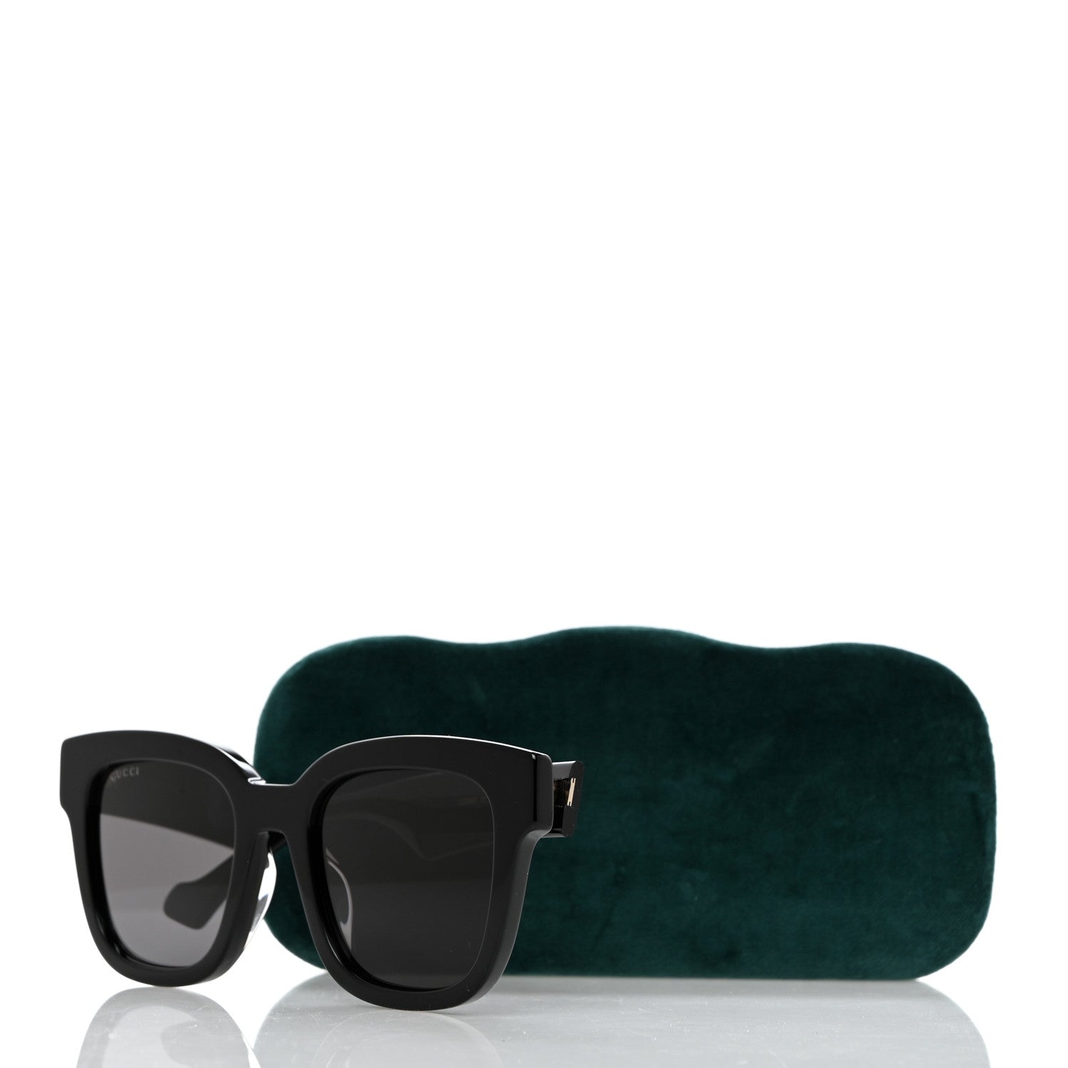 Gucci Rectangle 52mm Frame Sunglasses GG0998S Black 8 of 8