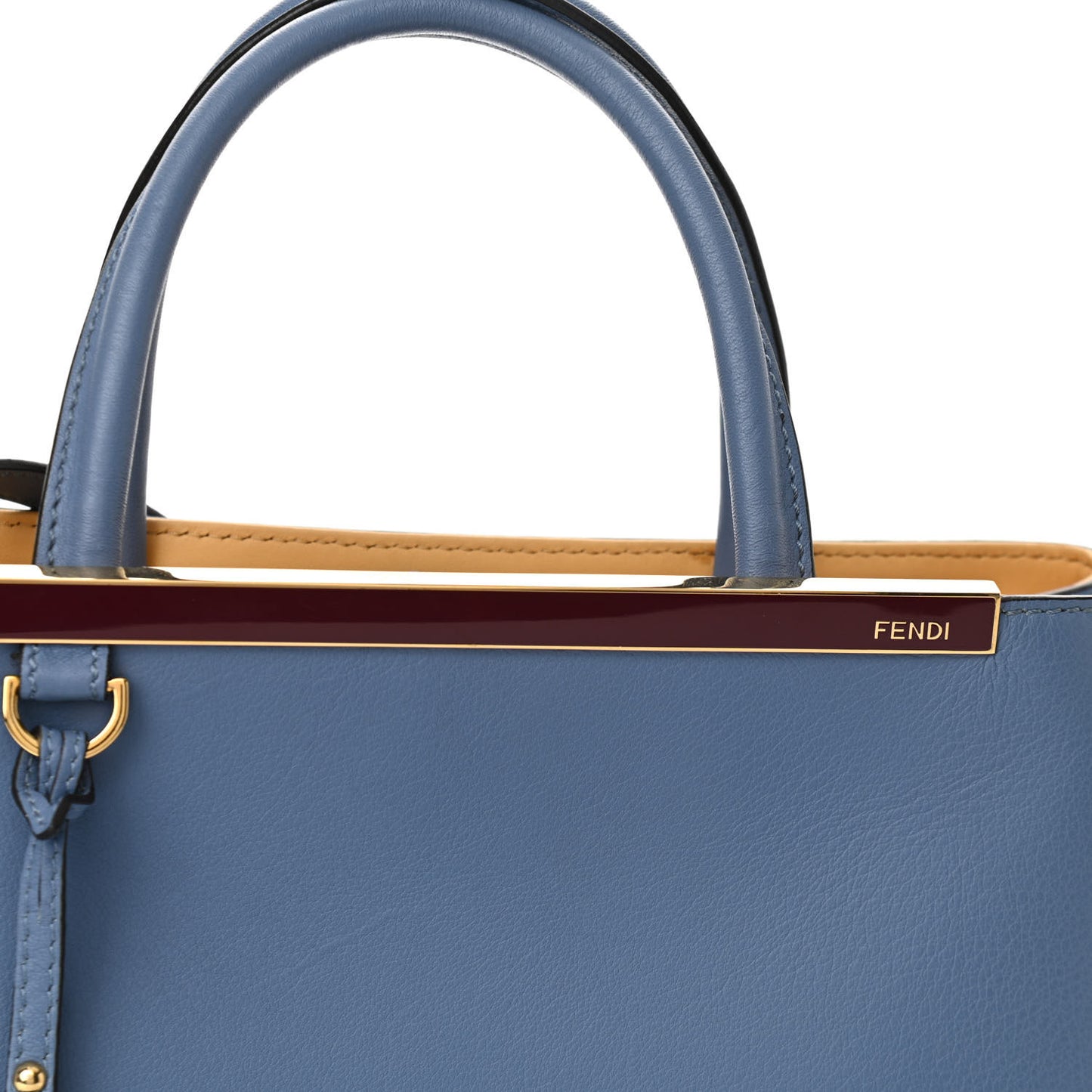 Vitello Dolce Century Petite 2Jours Tote Blue