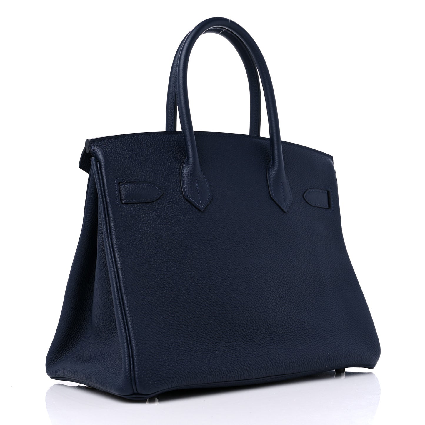 Togo Swift Officier Birkin 30 Bleu Nuit Vert Cypress