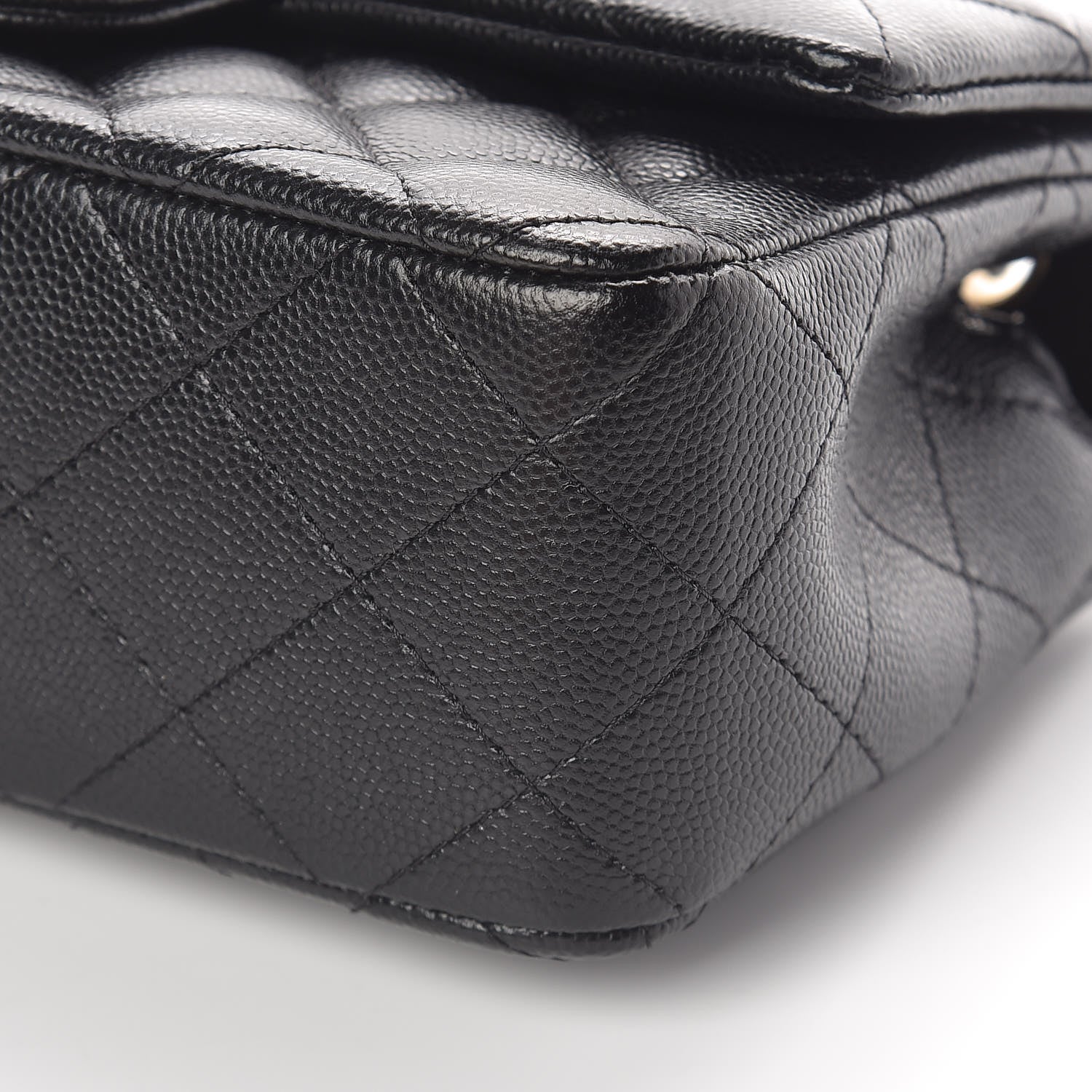 Chanel Caviar Quilted Mini Rectangular Flap Black 9 of 10