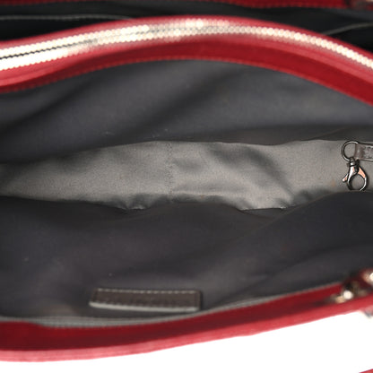 Chanel Caviar Quilted Grand Shopping Tote GST Red 12 of 14