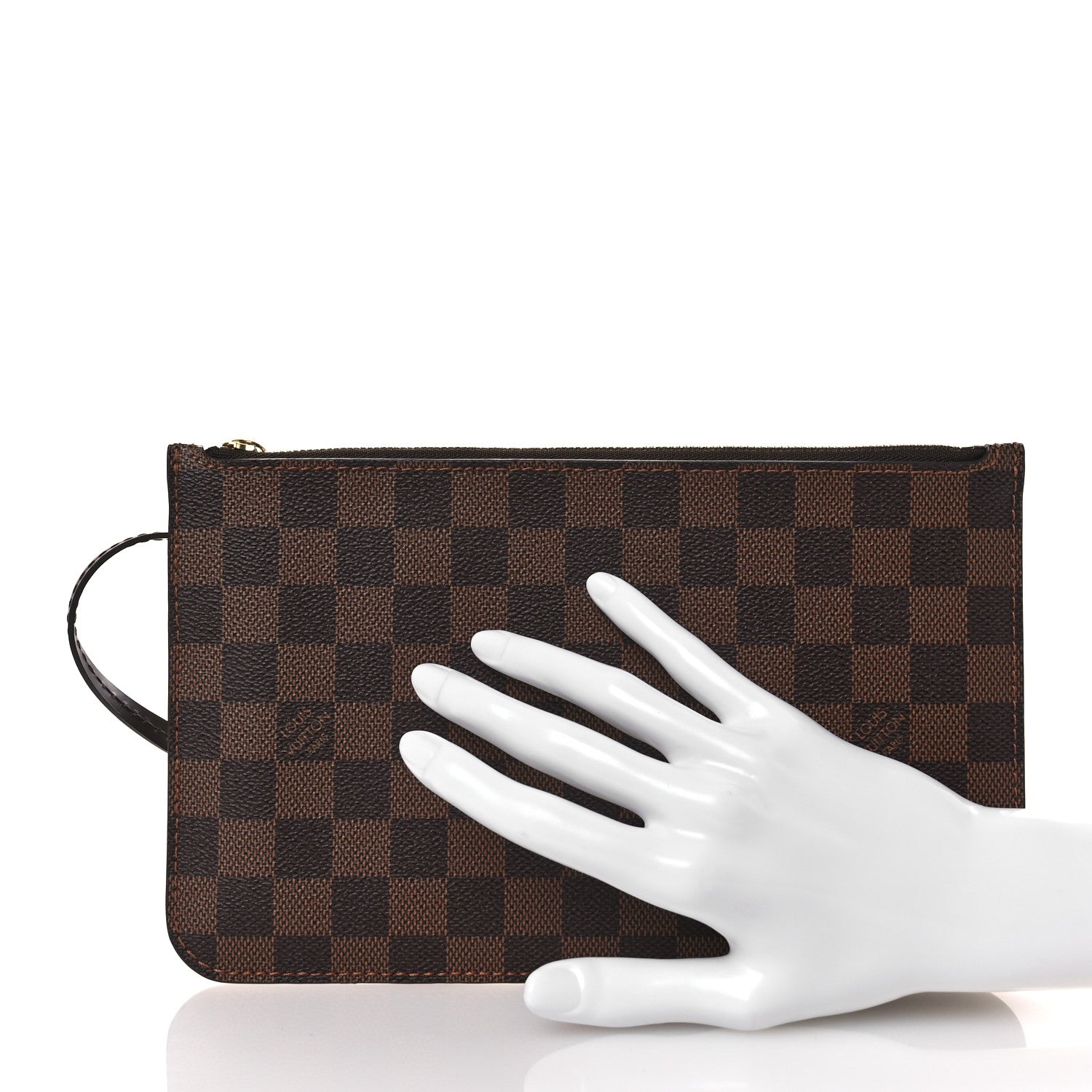 Louis Vuitton Damier Ebene Neverfull MM GM Pochette 2 of 7