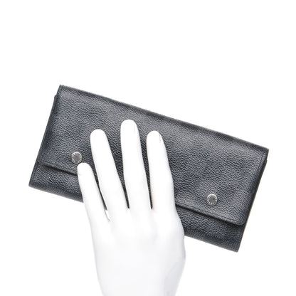 Louis Vuitton Damier Graphite Portefeuille Long Modulable Wallet 2 of 9