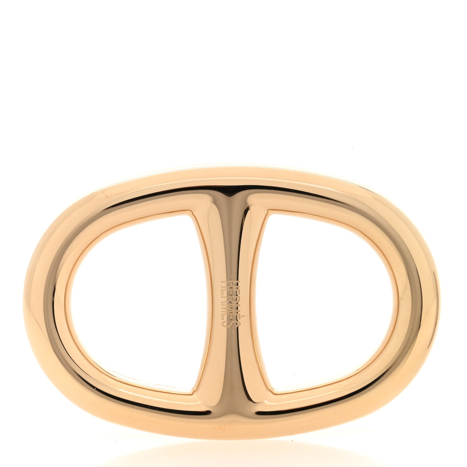 Hermes Permabrass Chaine D'ancre Scarf Ring 1 of 4