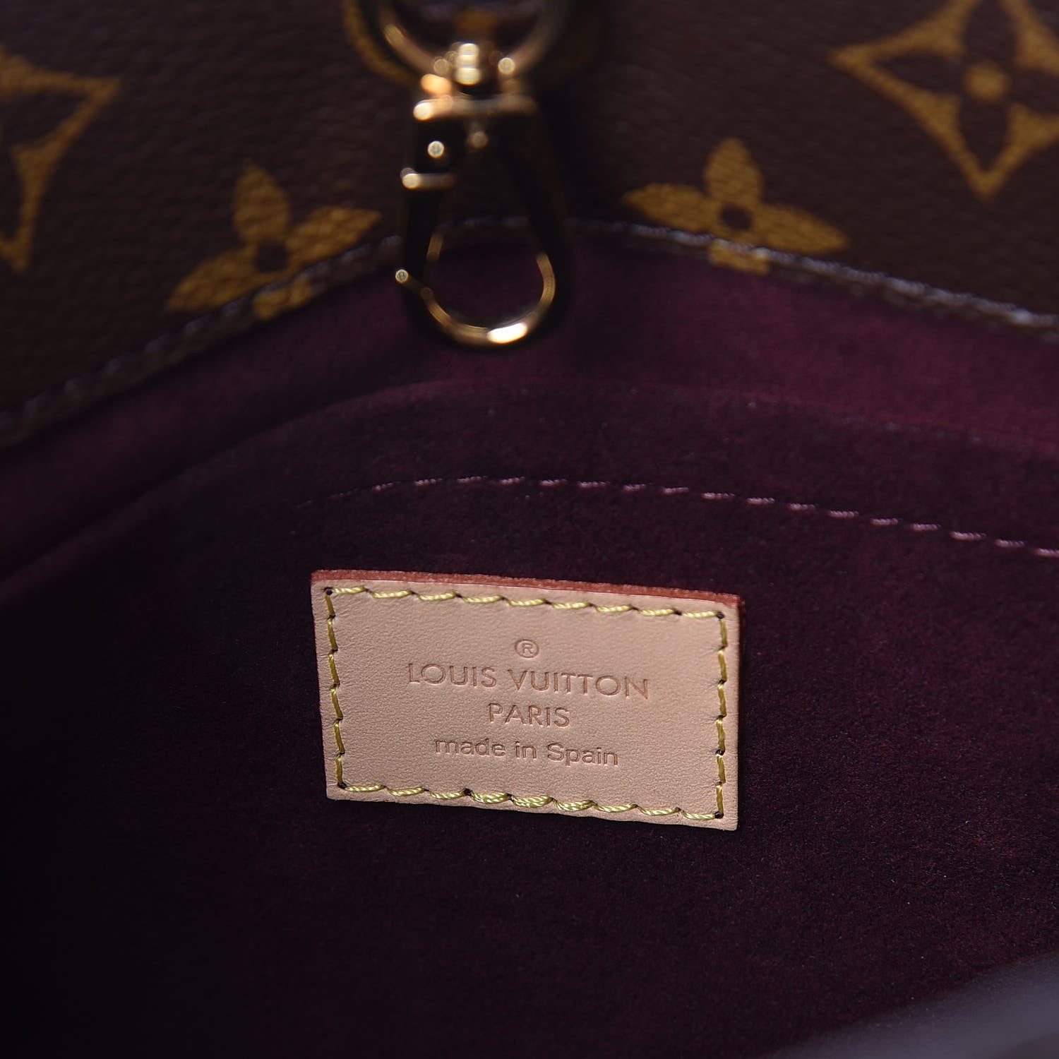 Louis Vuitton Monogram Montaigne BB 6 of 9