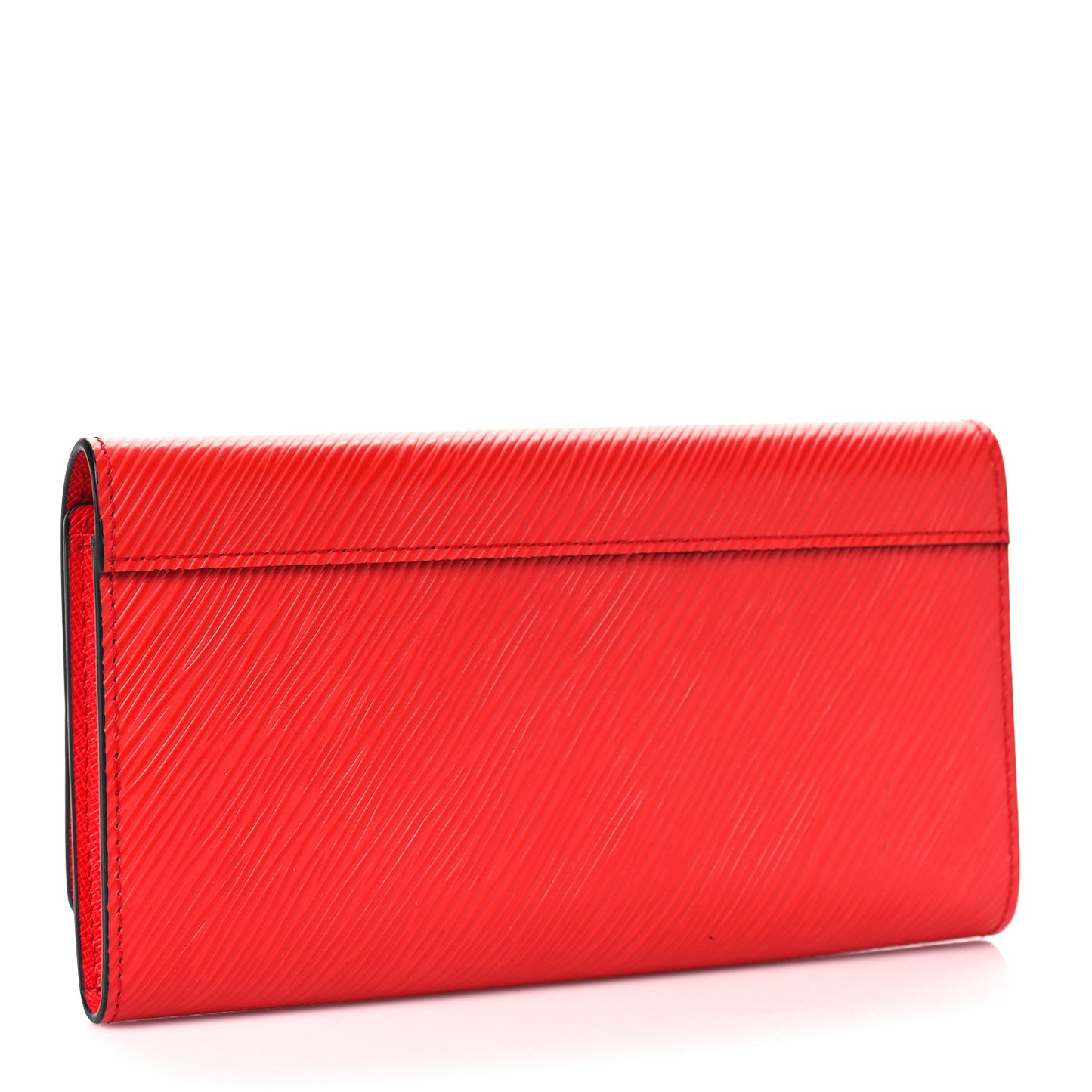Epi Twist Wallet Coquelicot