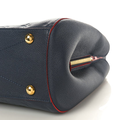 Louis Vuitton Empreinte Montaigne MM Marine Rouge 9 of 9