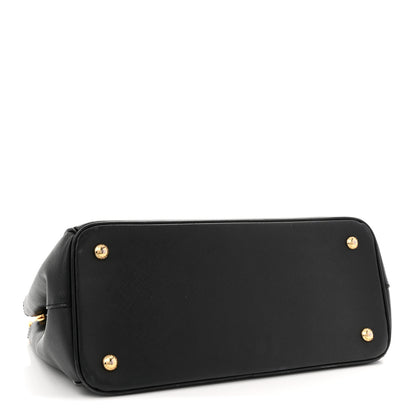Prada Saffiano Medium Galleria Double Zip Tote Black 3 of 14