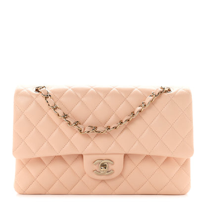 Chanel Caviar Quilted Medium Double Flap Light Pink 1 of 9