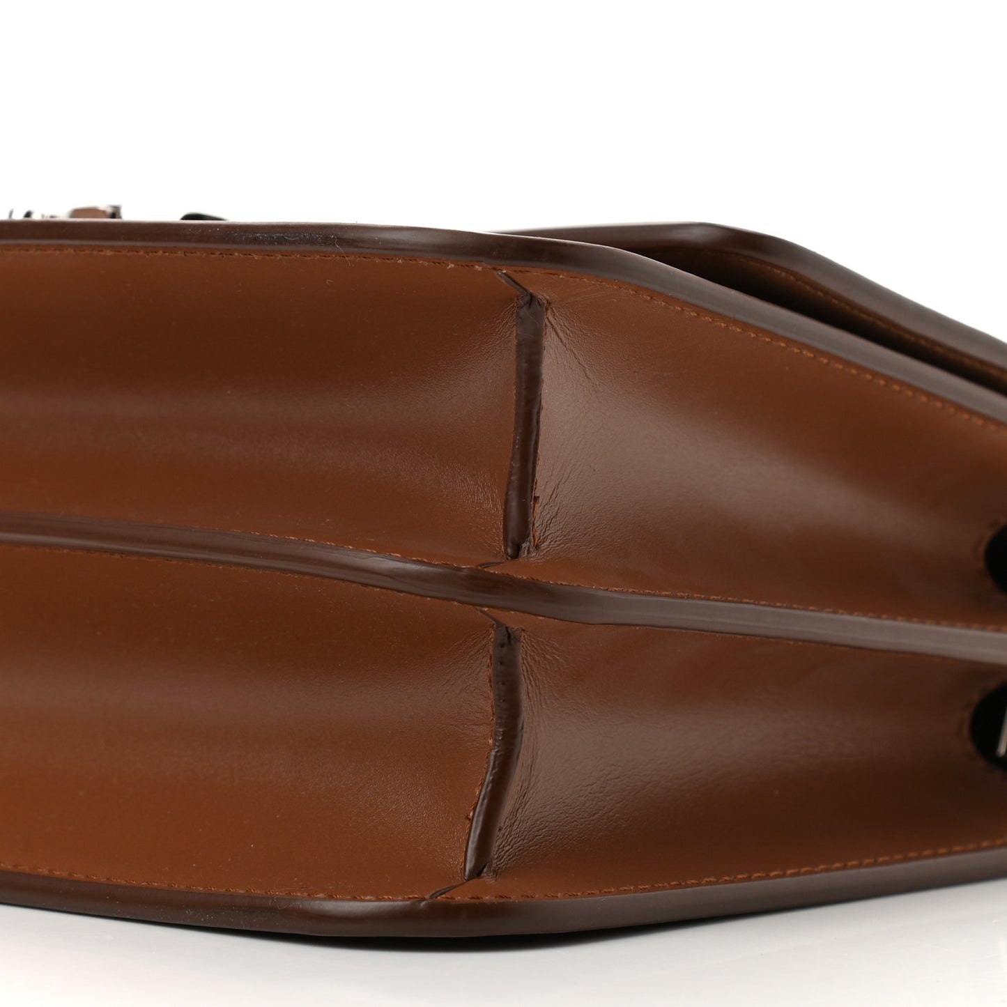 Calfskin Small TB Bag Malt Brown