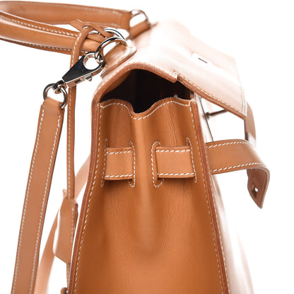 Hermes Vache Natural Kelly Sellier 35 30 of 45