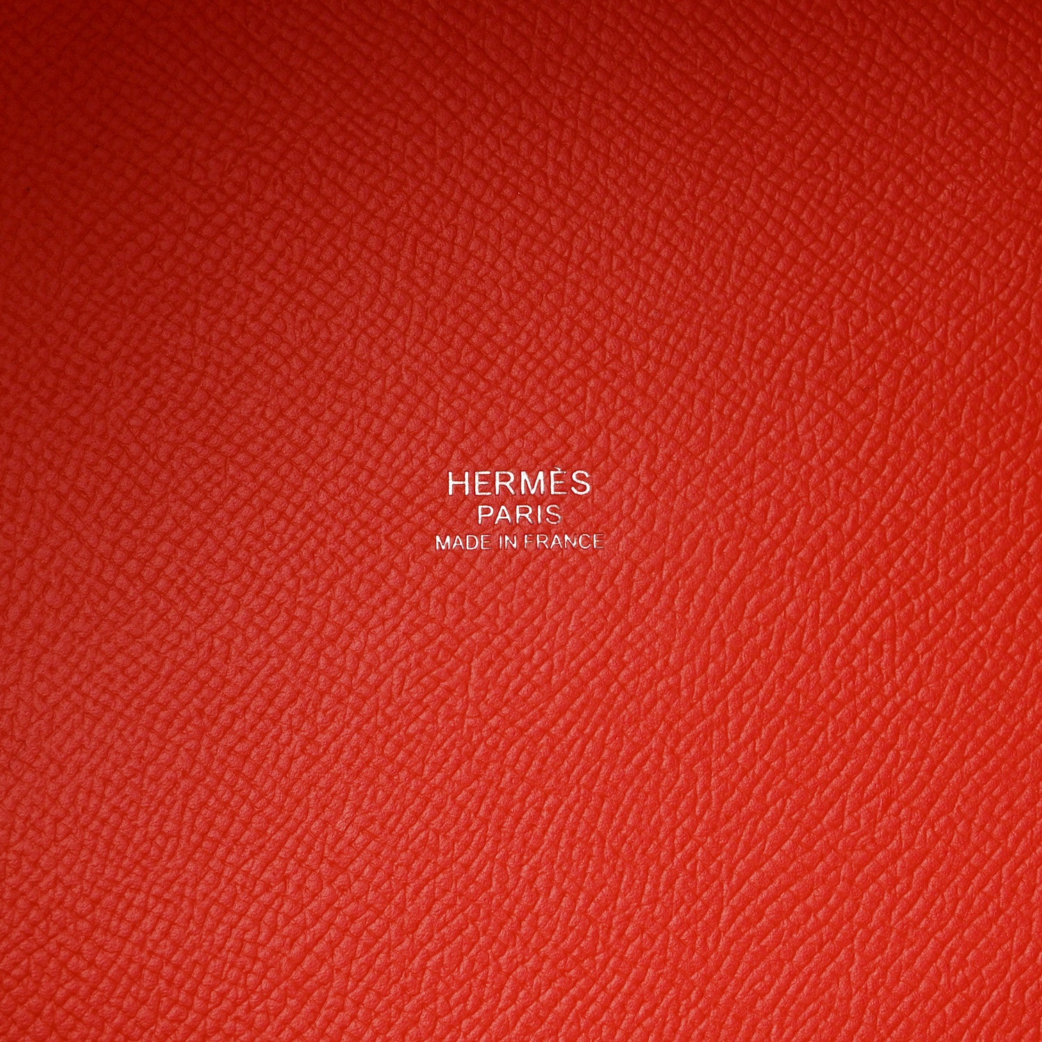 Hermes Epsom Tressage De Cuir Picotin Lock 22 MM Rouge Coeur Bleu du Nord Rouge H 6 of 10