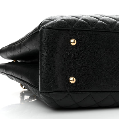 Chanel Caviar Quilted Large Shopping Tote Black 9 of 10