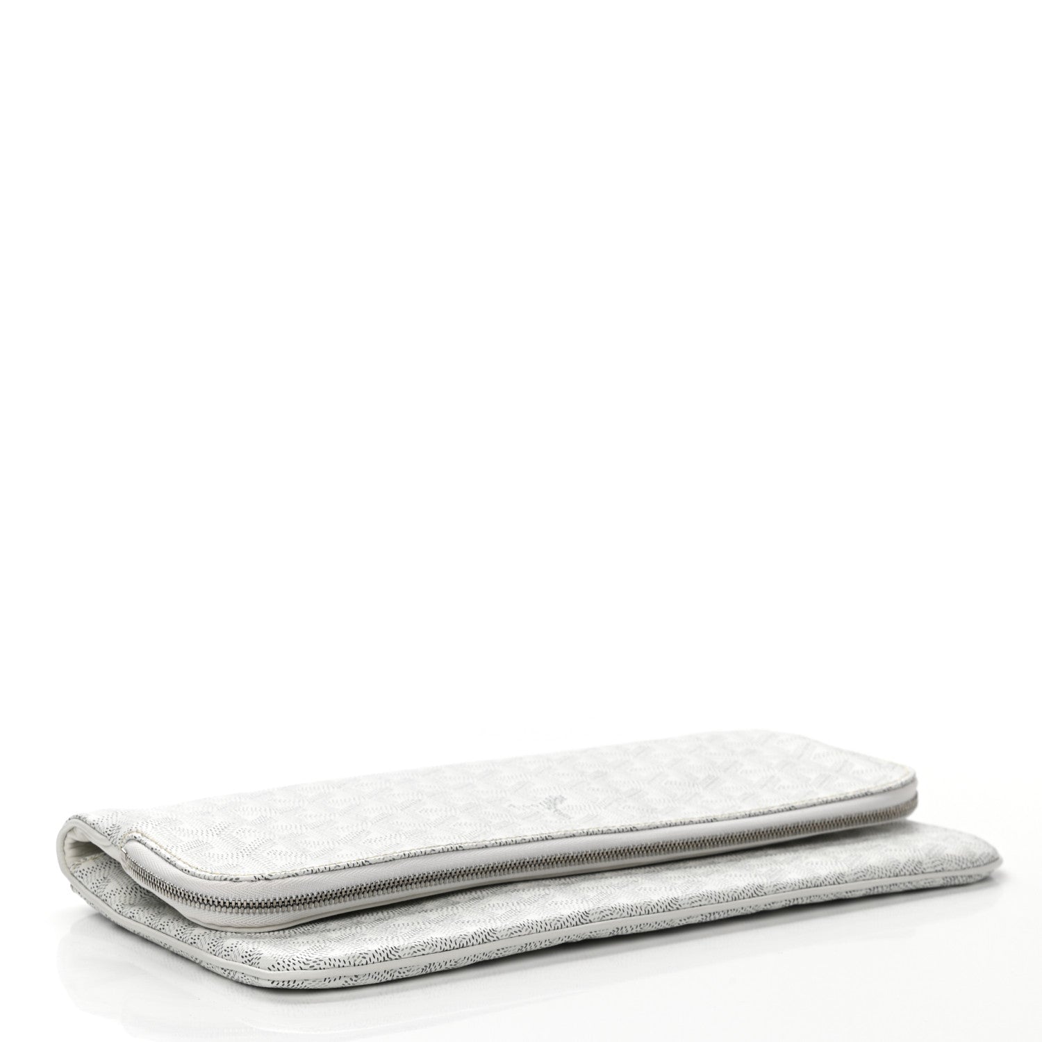 Goyard Goyardine Sainte Marie Soft Clutch White 4 of 8