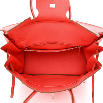 Hermes Togo Birkin 35 Rouge Pivoine 5 of 12