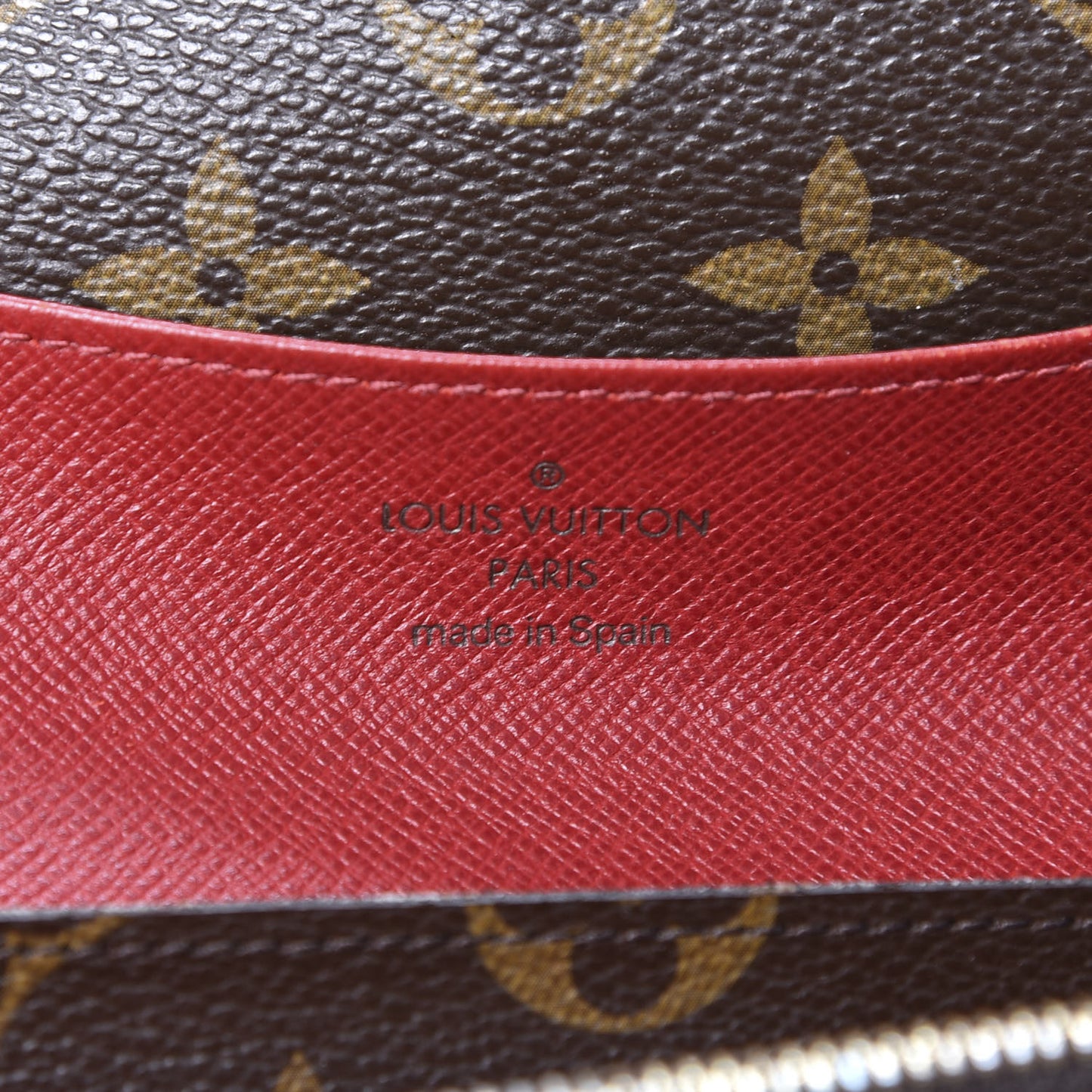 Monogram Emilie Wallet Fuchsia