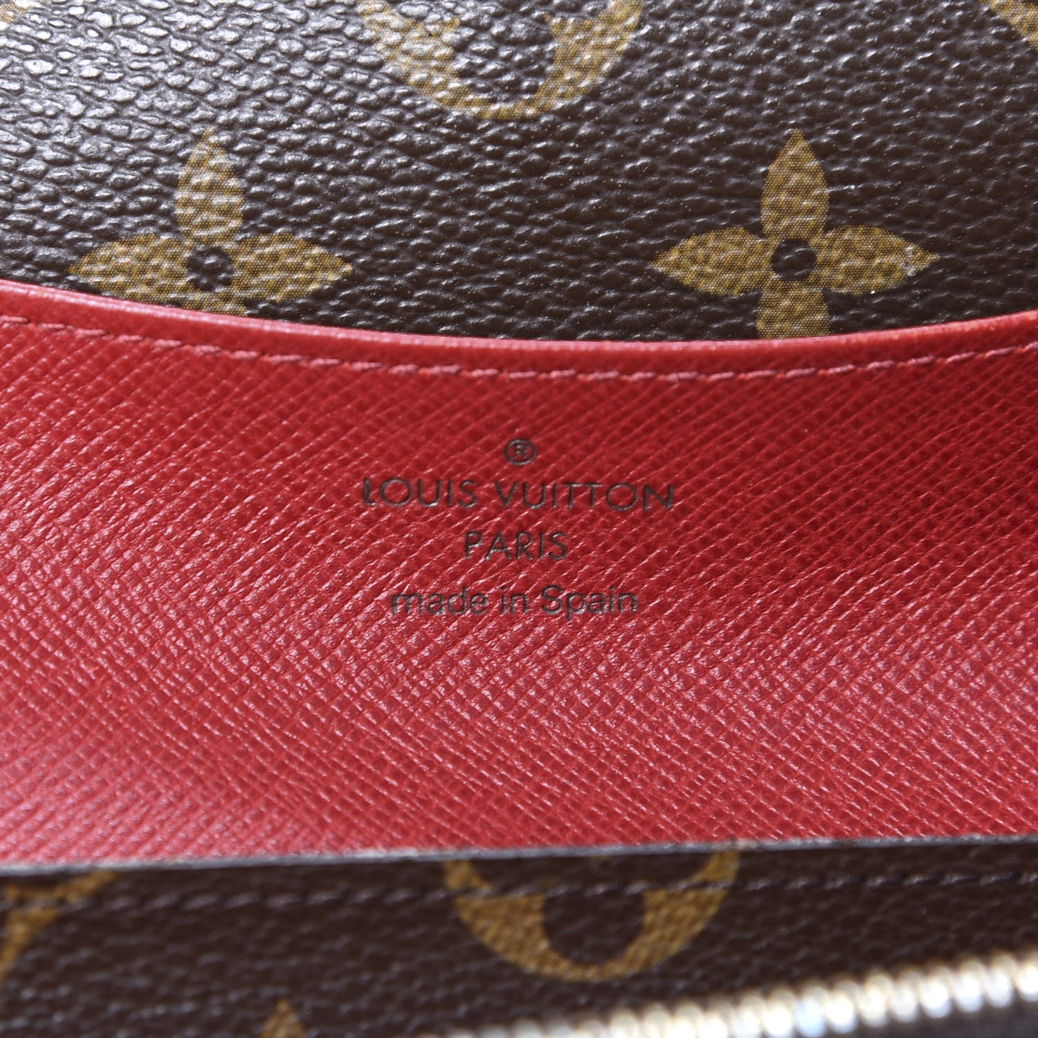 Louis Vuitton Monogram Emilie Wallet Fuchsia 8 of 8