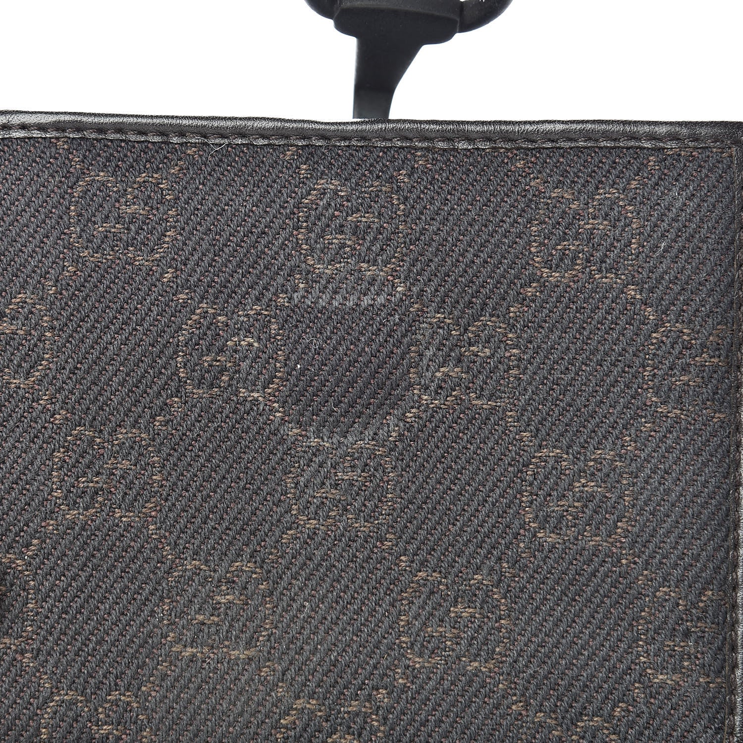 Gucci Monogram Glam French Flap Wallet Black 11 of 12