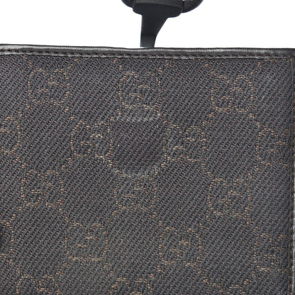 Gucci Monogram Glam French Flap Wallet Black 11 of 12