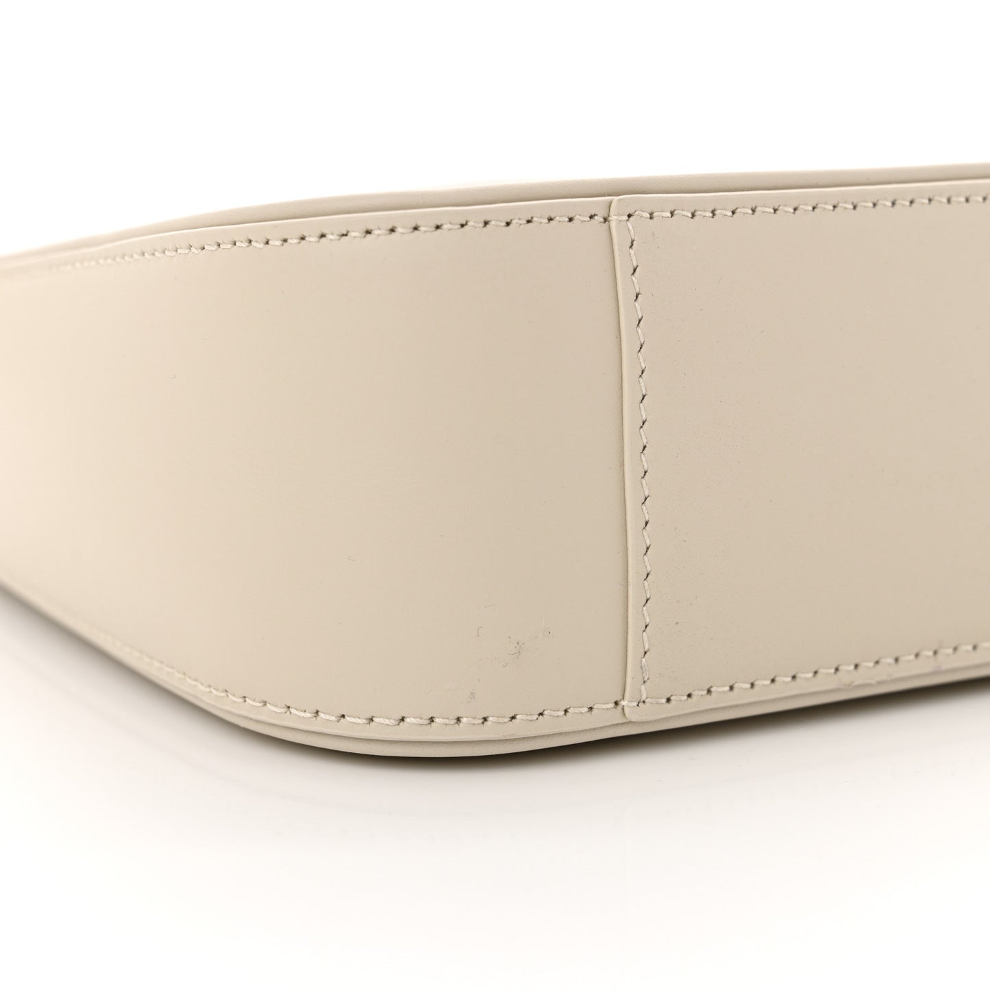 Smooth Calfskin Le 5 A 7 Hobo Blanc Vintage