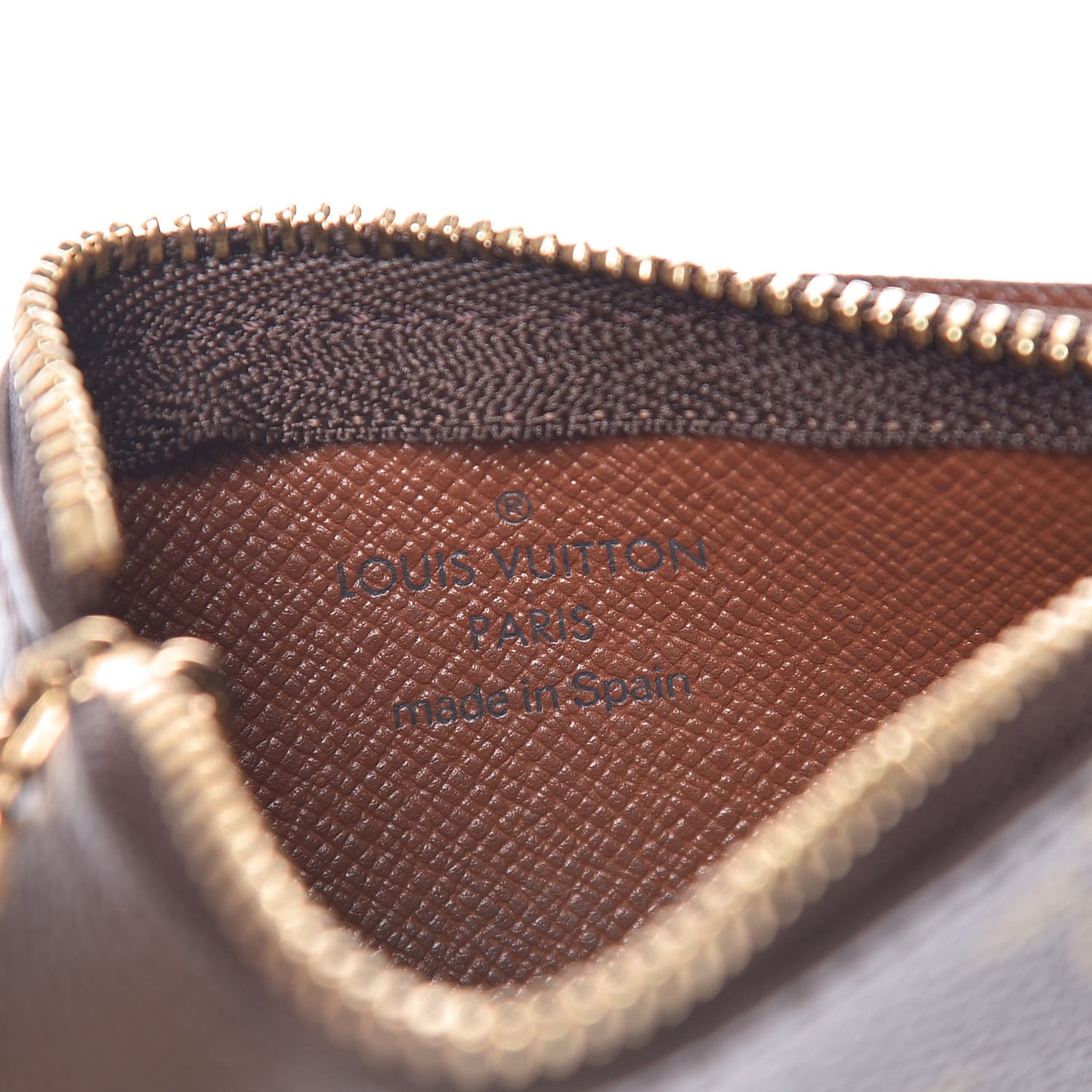 Monogram Key Pouch