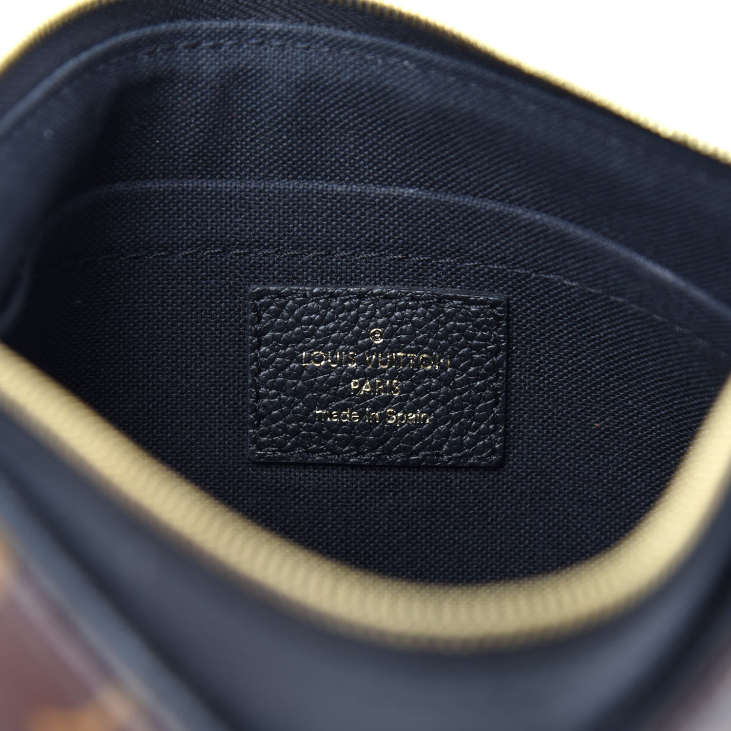 Louis Vuitton Monogram Pallas Clutch Black 6 of 10