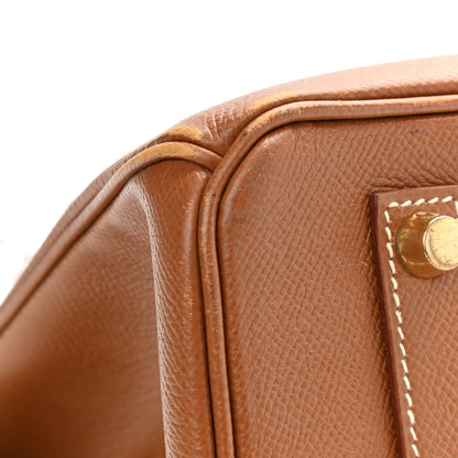 Hermes Courchevel Birkin 35 Gold 12 of 16