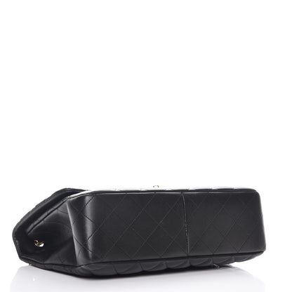 Chanel Lambskin Quilted Jumbo Single Flap Black 4 of 9