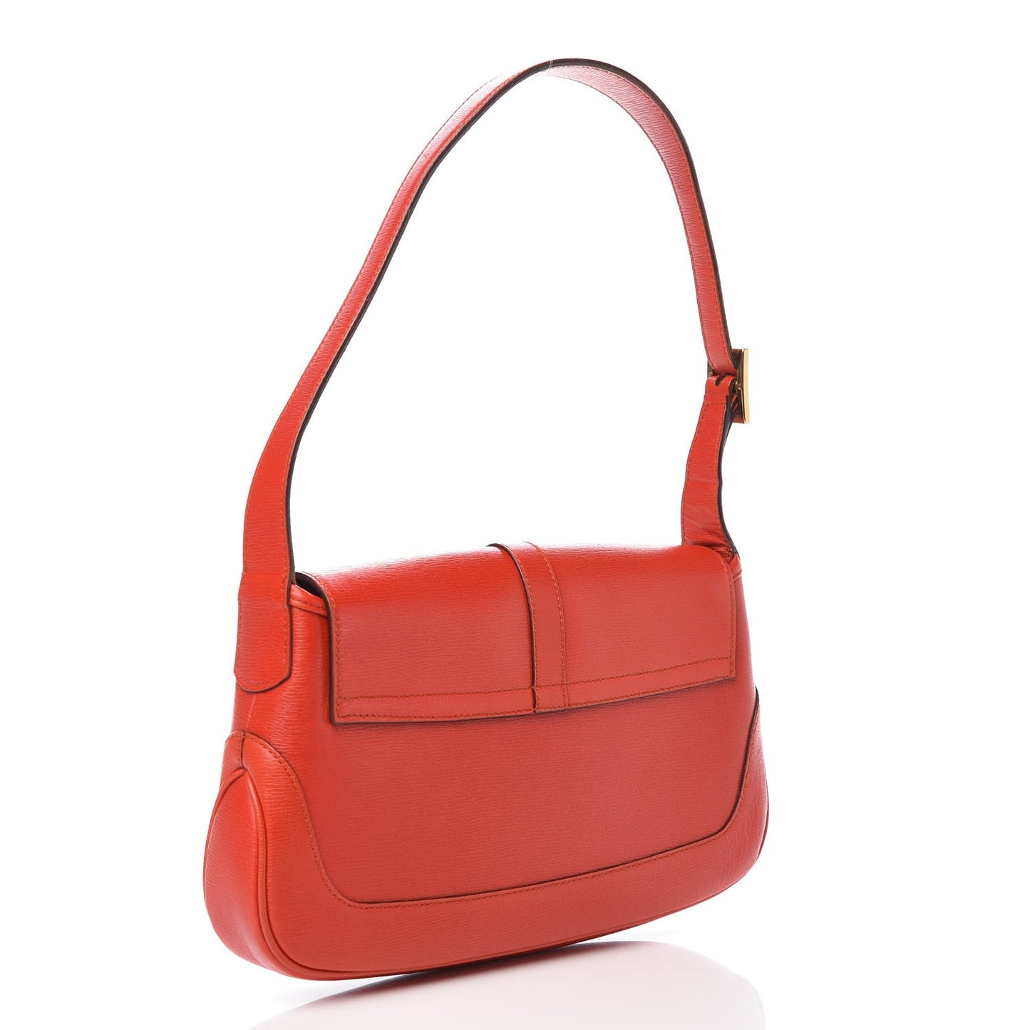 Calfskin Small Jackie O Hobo Red