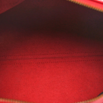 Louis Vuitton Epi Speedy 30 Castillan Red 5 of 11