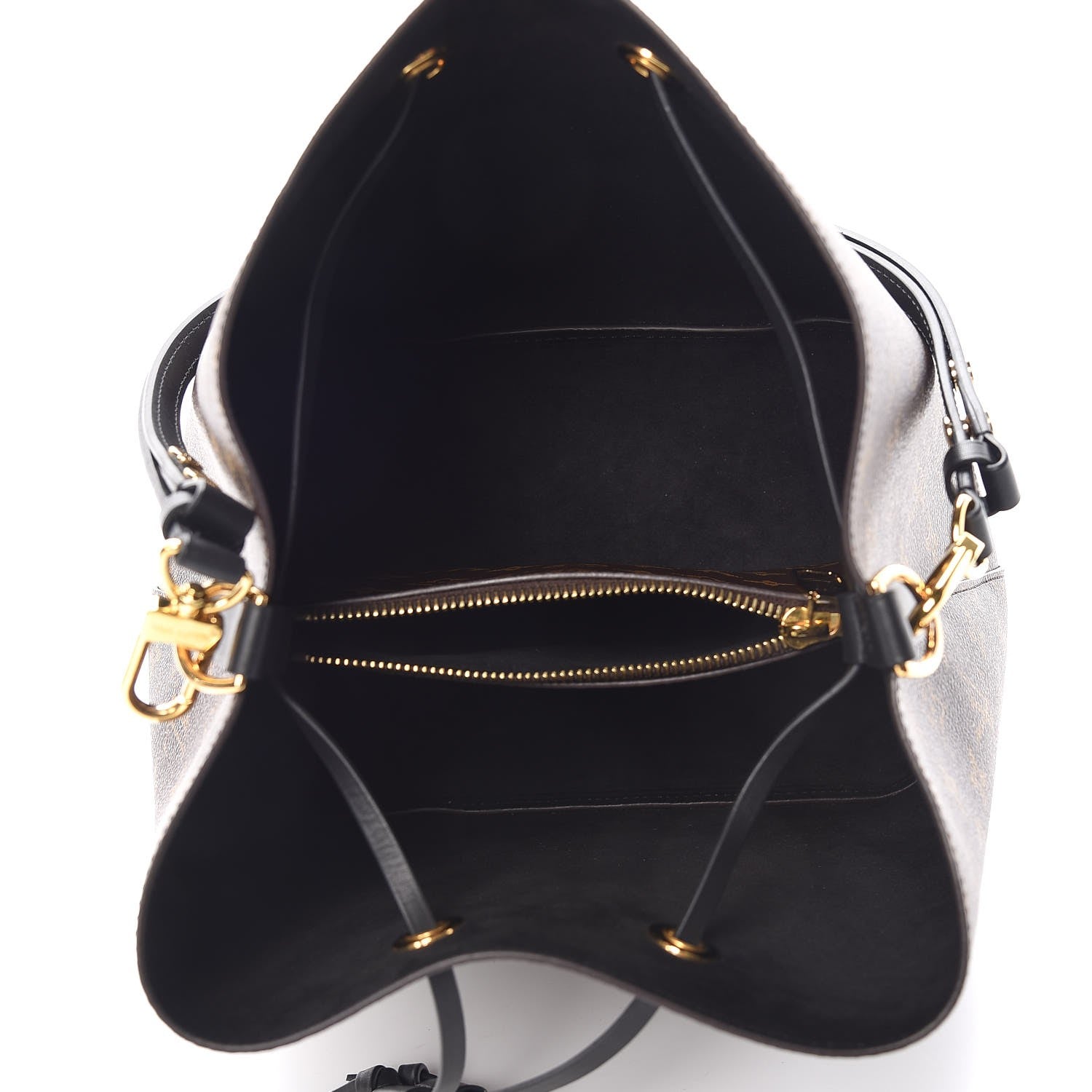 Louis Vuitton Monogram Neonoe MM Black 5 of 7