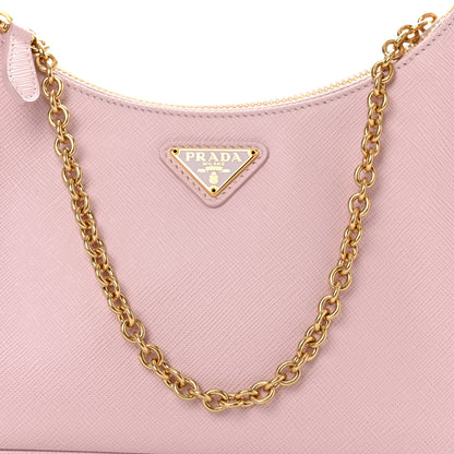 Prada Saffiano Lux Re-Edition 2005 Shoulder Bag Alabastro 8 of 10