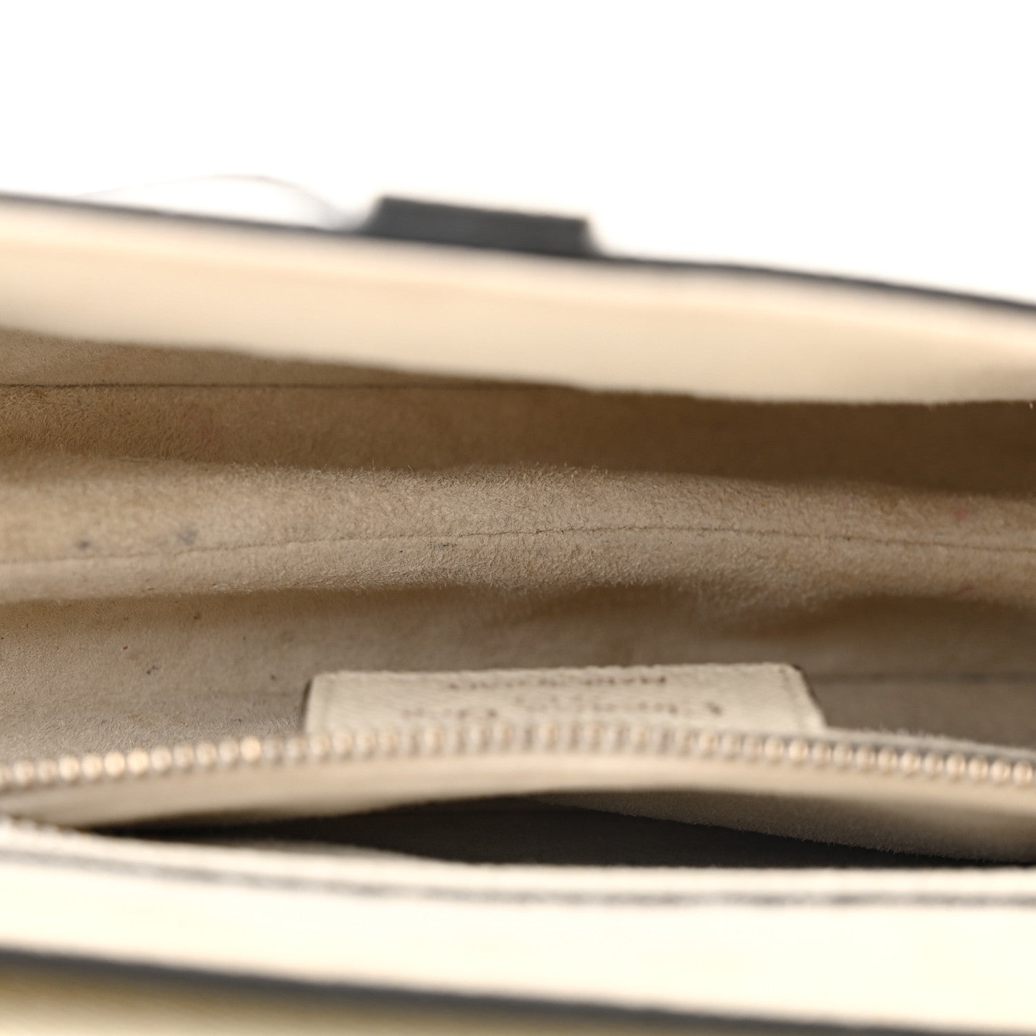 Christian Dior Grained Calfskin Saddle Bag Latte 5 of 15