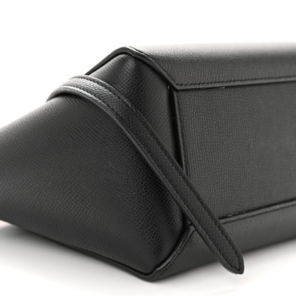 Celine Grained Calfskin Nano Belt Bag Black 8 of 9