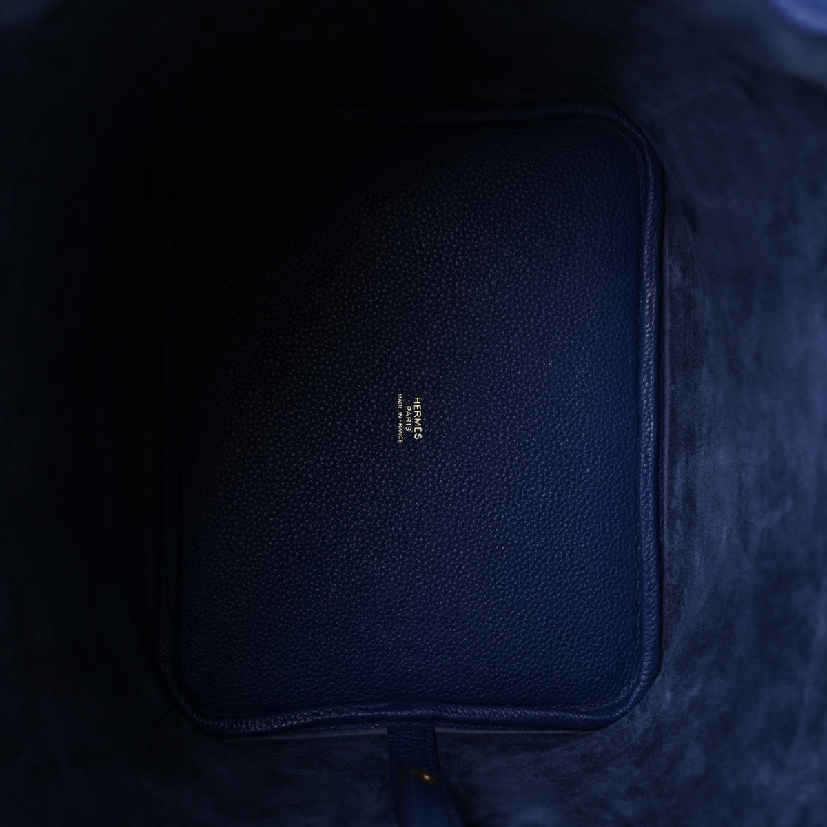 Hermes Taurillon Maurice Picotin Lock 22 MM Bleu Saphir 5 of 11