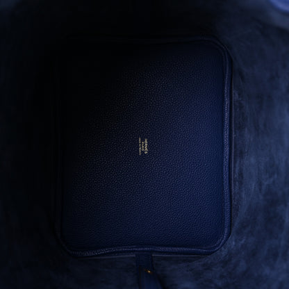 Hermes Taurillon Maurice Picotin Lock 22 MM Bleu Saphir 5 of 11
