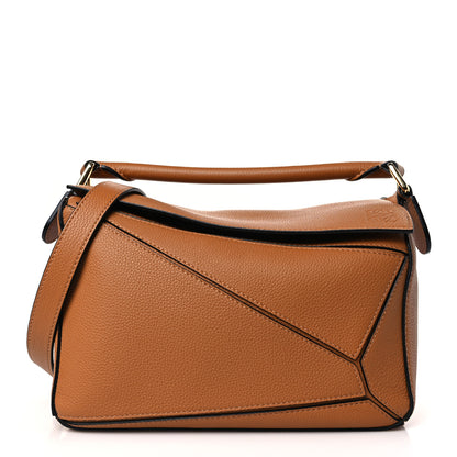 Loewe Soft Grained Calfskin Small Puzzle Bag Light Caramel 1 of 9