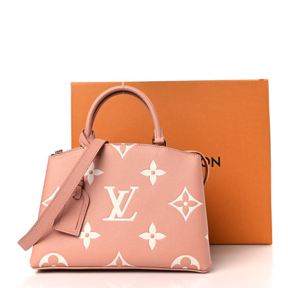 Louis Vuitton Empreinte Monogram Giant Petit Palais Rose Trianon Creme 9 of 9