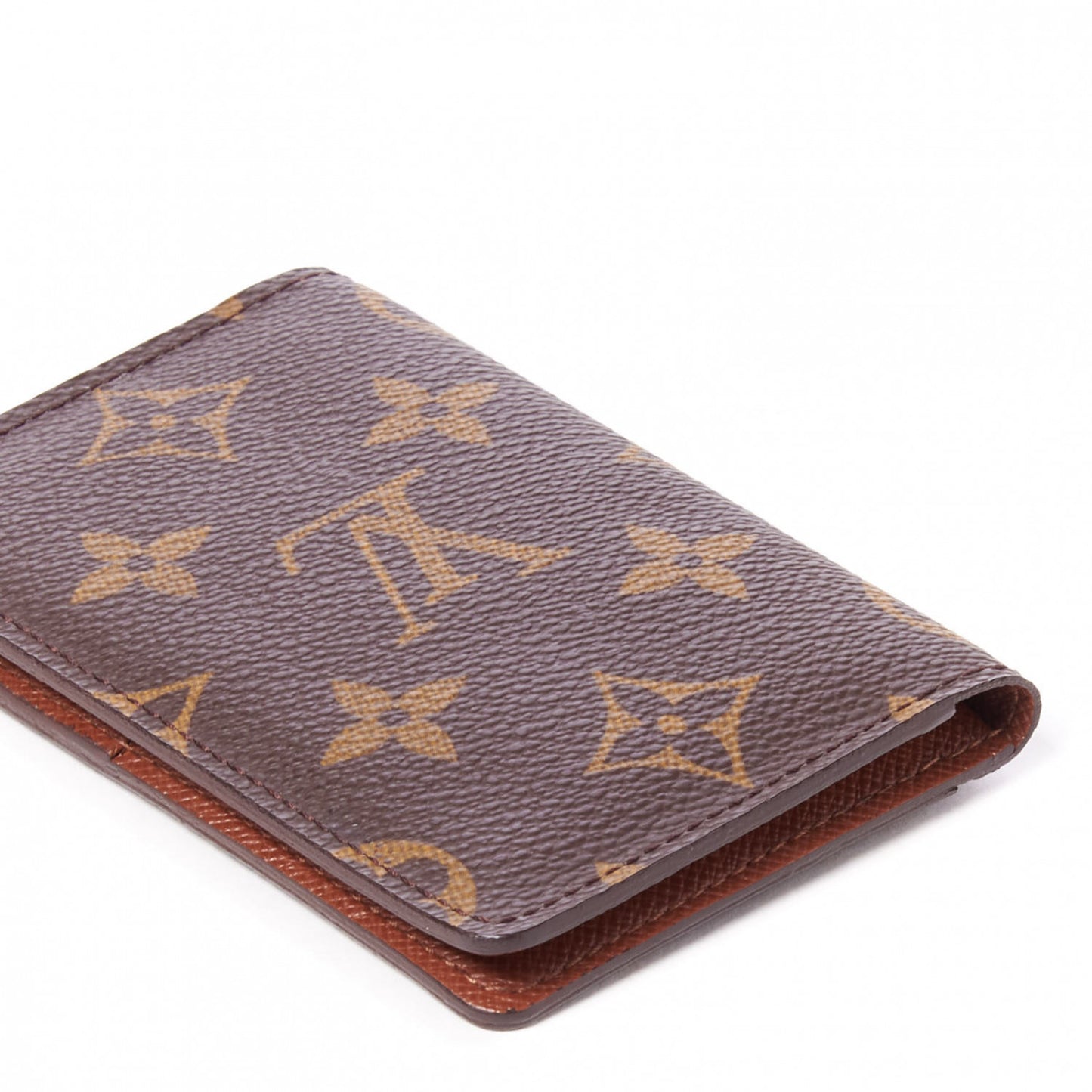 Monogram Pocket Organizer Card Holder