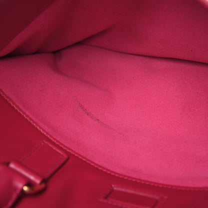 Saint Laurent Calfskin Classic Duffle 6 Fuchsia 10 of 16