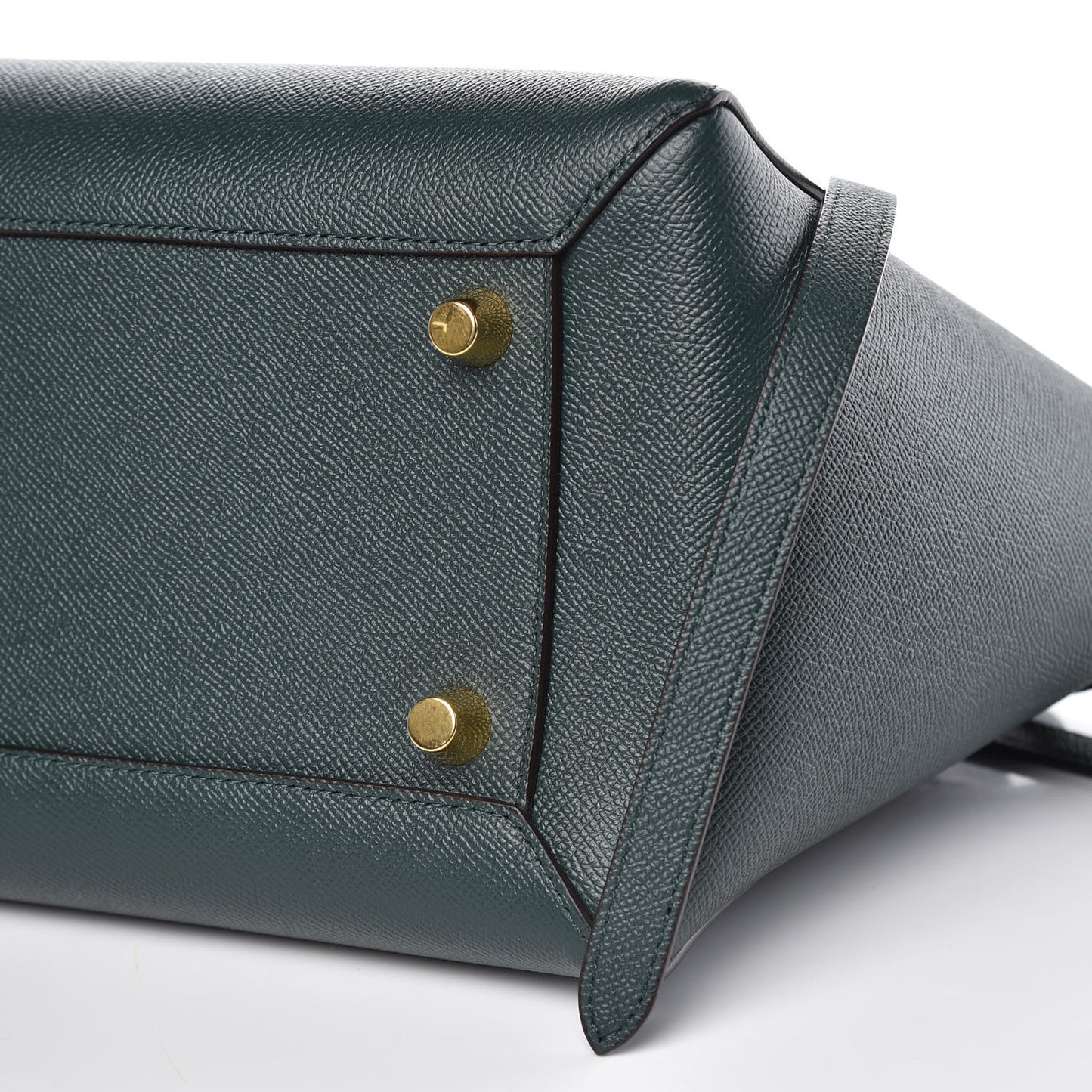 Grained Calfskin Mini Belt Bag Amazone