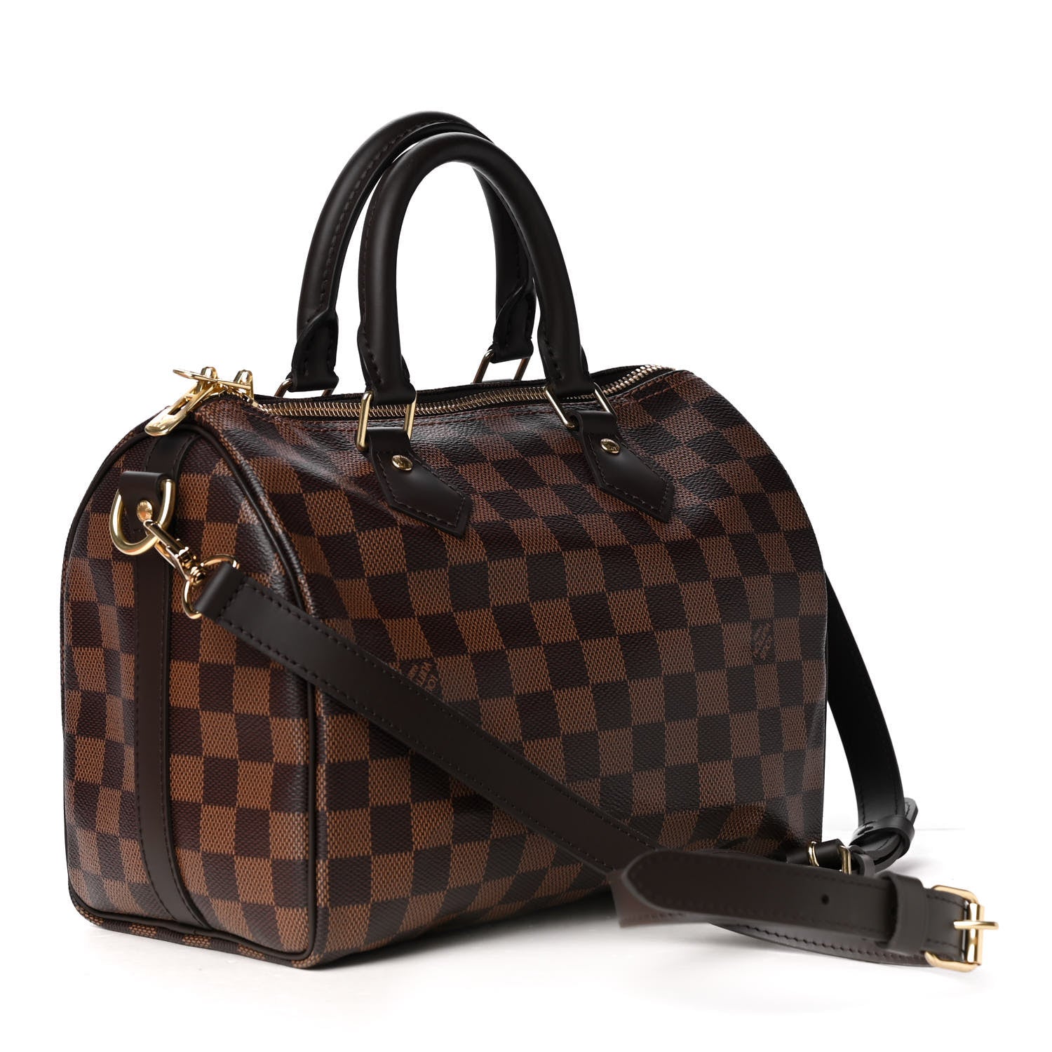 Louis Vuitton Damier Ebene Speedy Bandouliere 25 2 of 5