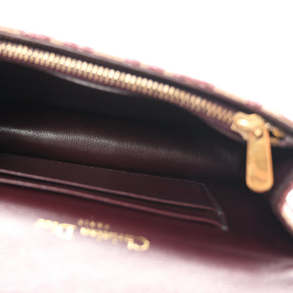 Christian Dior Oblique Saddle Belt Bag Bordeaux 5 of 11