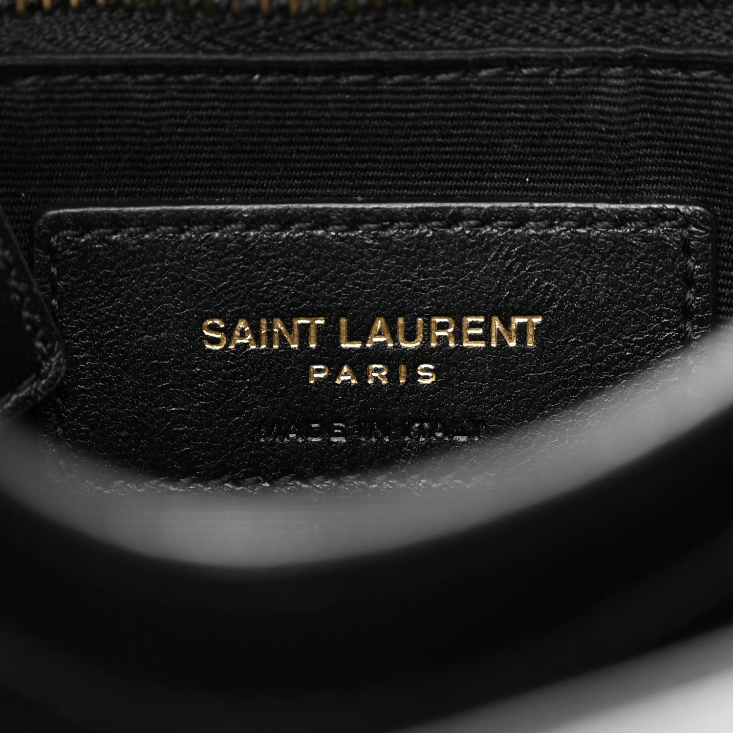 Saint Laurent SAINT LAURENT Calfskin Y Quilted Monogram Toy Loulou Crossbody Bag Black 7 of 13