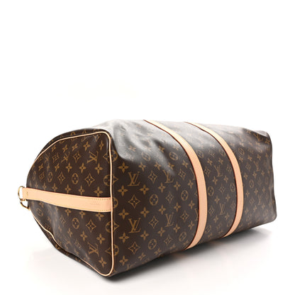 Louis Vuitton Monogram Keepall Bandouliere 55 3 of 10