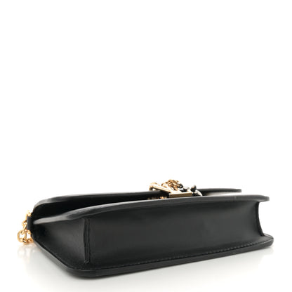 Louis Vuitton Calfskin LV Bloom Wallet On Chain Black 4 of 11